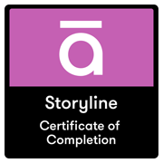 Articulate Storyline 360 Certificate Badge